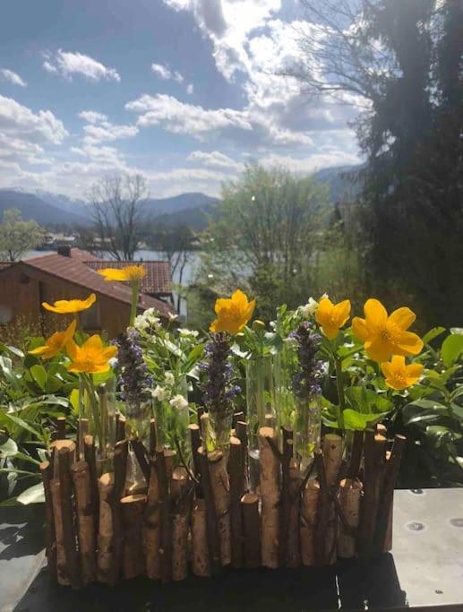 See- Und Bergblick In Bestlage Am Tegernsee Eksteriør billede