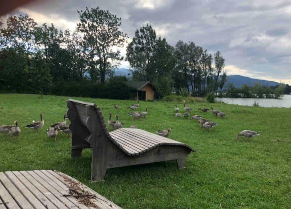 See- Und Bergblick In Bestlage Am Tegernsee Eksteriør billede